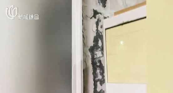 一剥就掉！裂缝可伸臂居民：曾经答应修却更糟