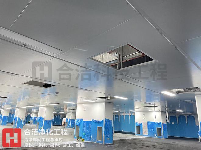 合洁电子净化工程：标准的十万级PCB净化车间全面布局与设计指南